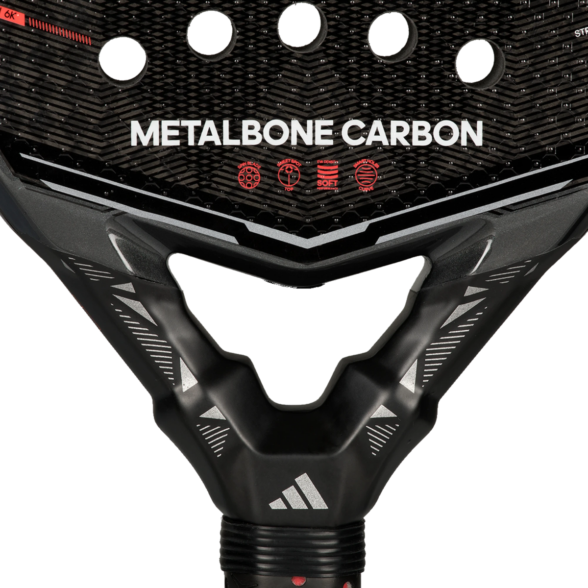 Adidas Metalbone Carbon 2026 perfil - P1 Padel Store