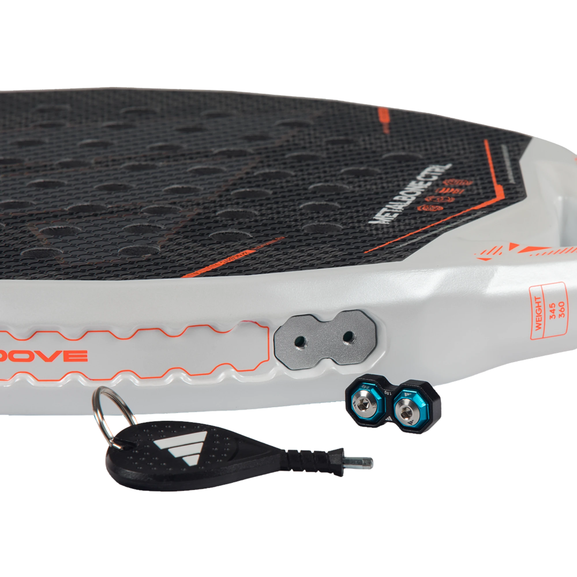 Adidas Metalbone CTRL 2026 detalle borde - P1 Padel Store