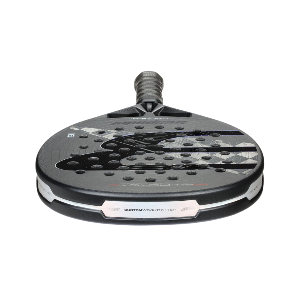 Bullpadel Hack 04 Hybrid 2026 perfil - P1 Padel Store