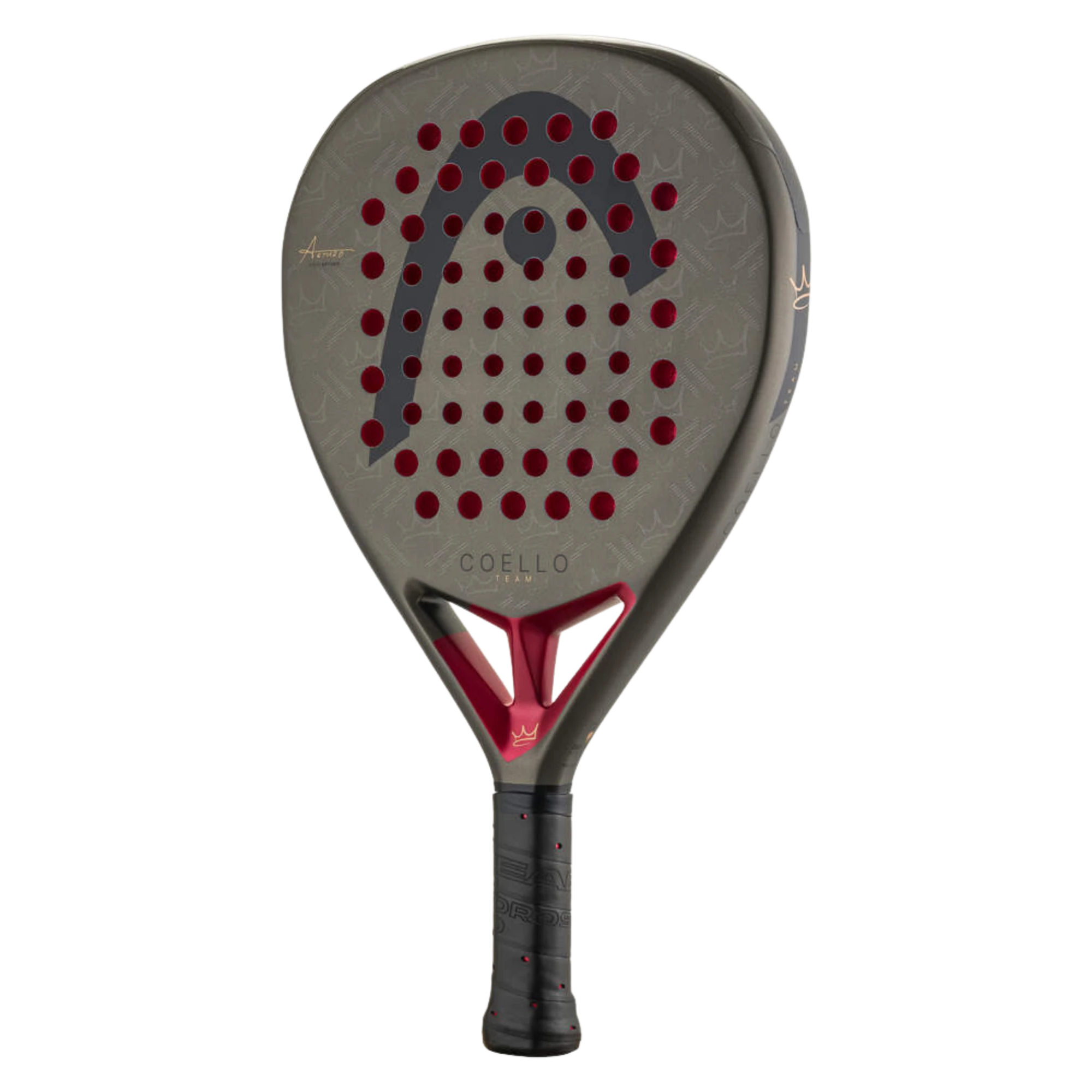 Head Coello Team 2026 detalle cara - P1 Padel Store