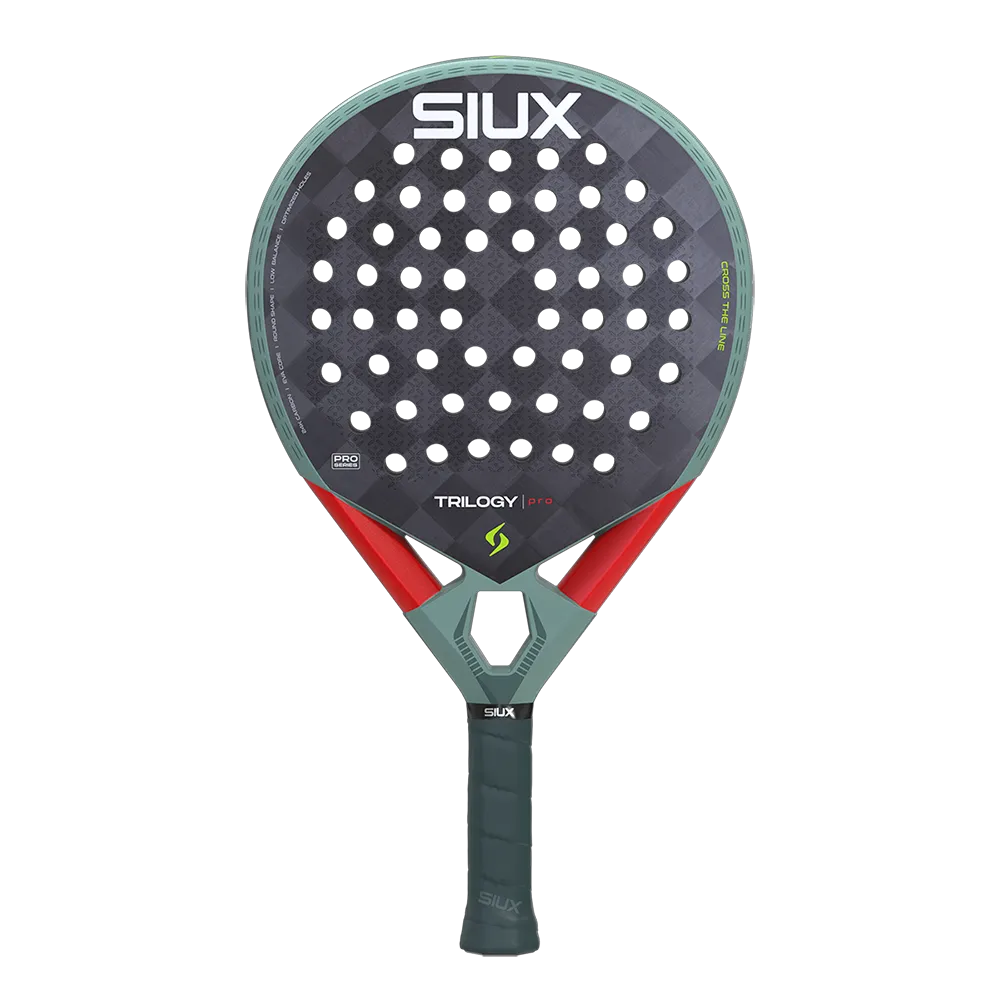 Siux Trilogy Pro 2026 Ash Green - P1 Padel Store