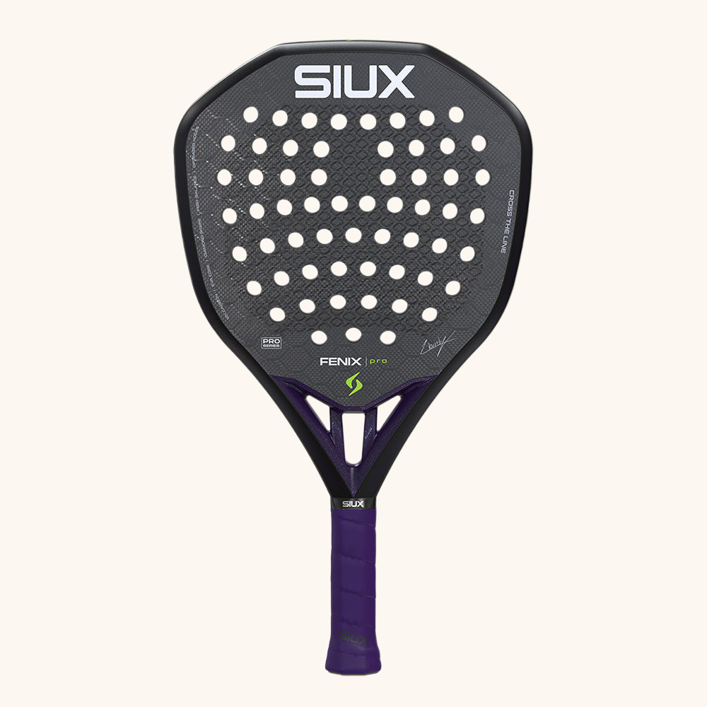 Siux Fenix Pro 2026 Black Leo Augsburger - P1 Padel Store